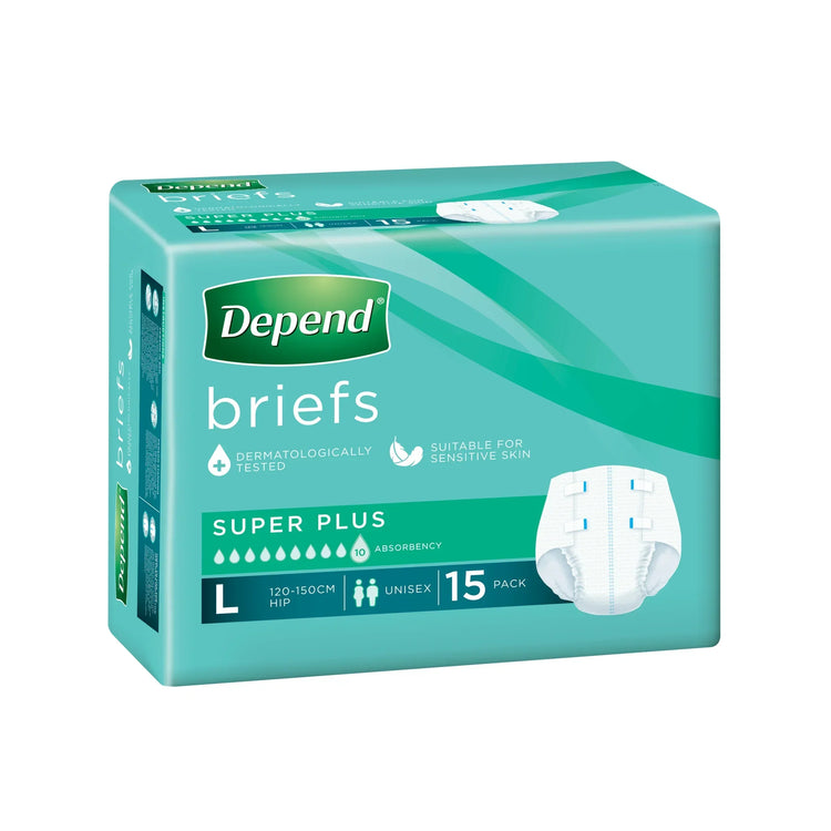 Depend Briefs Super Plus Large