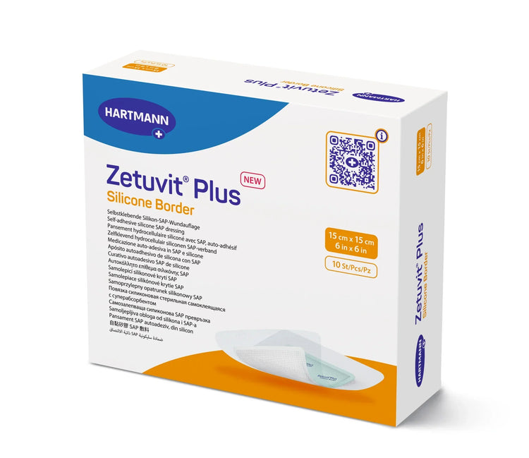Zetuvit Plus Silicone Border WOund Care