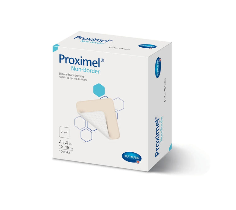 Proximel Non Border Wound Dressing 10cmx10cm 10 pack
