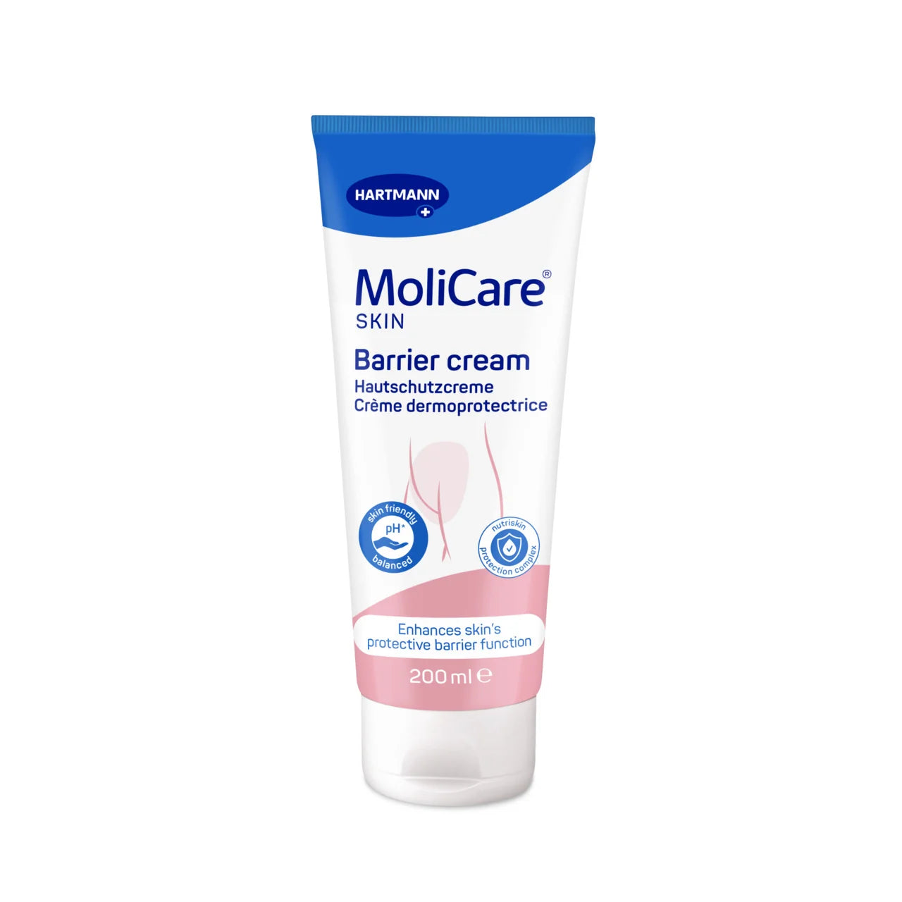 MoliCare Skin Barrier Cream tube for enhanced skin protection